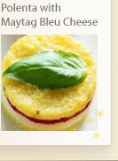 Polenta with Maytag Blue Cheese