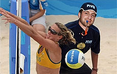 Doug Grinspan as Women's Volleyball Referee