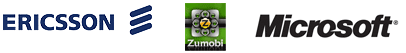 Ericsson, Zumobi, Microsoft